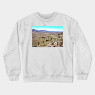 Apache Trail Scenic Drive View Crewneck Sweatshirt